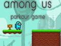 Гульня Among Us Parkour Game