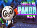 Гульня Educated Panda Escape