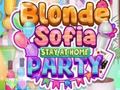 Гульня Blonde Sofia Stay at Home Party