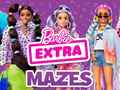 Гульня Barbie Extra Mazes