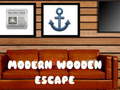 Гульня Modern Wooden House Escape