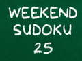 Гульня Weekend Sudoku 25