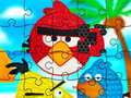 Гульня Funny Birds Pop It Jigsaw