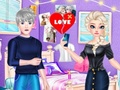 Гульня Elsa Heart Break Time