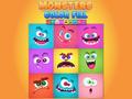 Гульня Monsters Color Fill