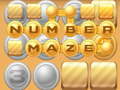 Гульня Number Maze