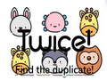 Гульня Twice! Find the duplicate