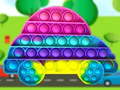 Гульня Pop It Vehicles Jigsaw