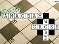 Гульня Daily Anagram Crossword