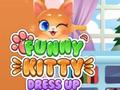 Гульня Funny Kitty Dress Up