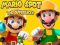 Гульня Mario spot The Differences 