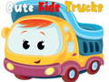 Гульня Cute Kids Trucks Jigsaw