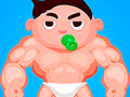 Гульня Muscle Baby Run