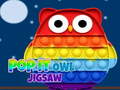 Гульня Pop It Owl Jigsaw