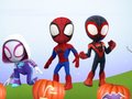 Гульня Mickey and Spidey Halloween 