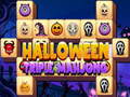 Гульня Halloween Triple Mahjong