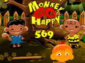 Гульня Monkey Go Happy Stage 569