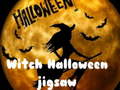 Гульня Witch Halloween Jigsaw