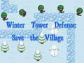 Гульня Winter Tower Defense: Save The village