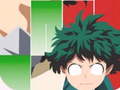 Гульня Hero Academia Boku Anime Manga Piano Tiles Games