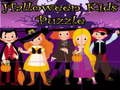 Гульня Halloween Kids Puzzle