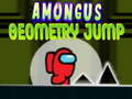 Гульня Amongus Geometry Jump