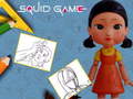 Гульня Squid Game Coloring Book