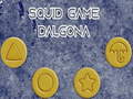 Гульня Squid game Dalgona