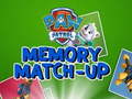 Гульня Paw Patrol Memory Match Up