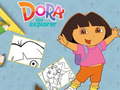 Гульня Dora the Explorer the Coloring Book