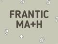 Гульня Frantic Math