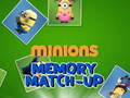 Гульня Minions Memory Match Up