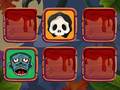 Гульня Halloween Faces Memory