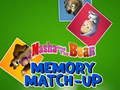 Гульня Masha and the Bear Memory Match Up
