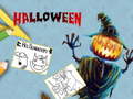 Гульня Hallowen Coloring Book