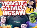 Гульня Monster Family Jigsaw 