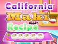 Гульня California Maki Recipe