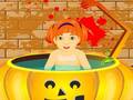 Гульня Little Baby Halloween Bathing