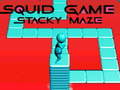 Гульня Squid Game Stacky Maze