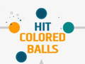 Гульня Hit Colored Balls
