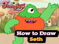 Гульня The Fungies How to Draw Seth