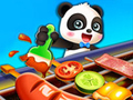 Гульня Little Panda's Food Cooking