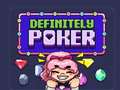 Гульня Definitely Poker