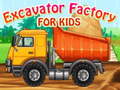 Гульня Excavator Factory For Kids