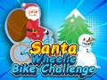 Гульня Santa Wheelie Bike Challenge
