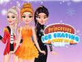 Гульня Princesses Ice Skating Dress Up