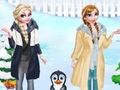 Гульня Frozen Sisters South Pole Travel 
