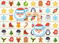 Гульня Onet Winter Christmas Mahjong