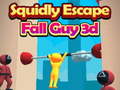 Гульня Squidly Escape Fall Guy 3D