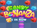 Гульня Candy Bonanza 5 in Row